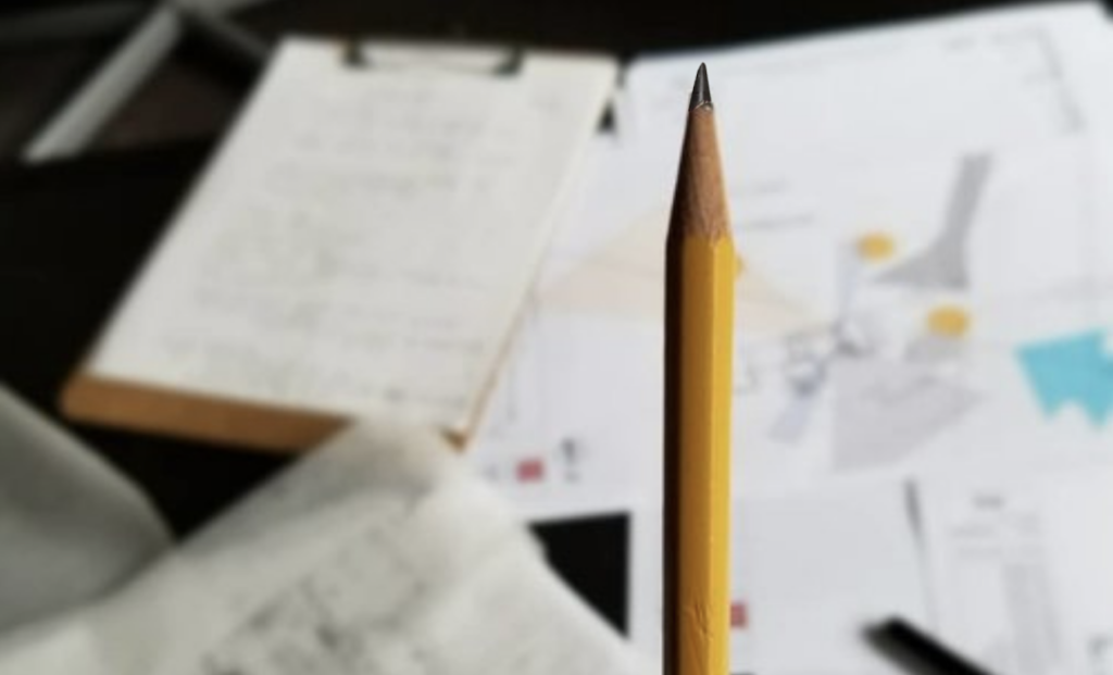 How do architects start a new project? Getting started with paper and pencil winchester va architect